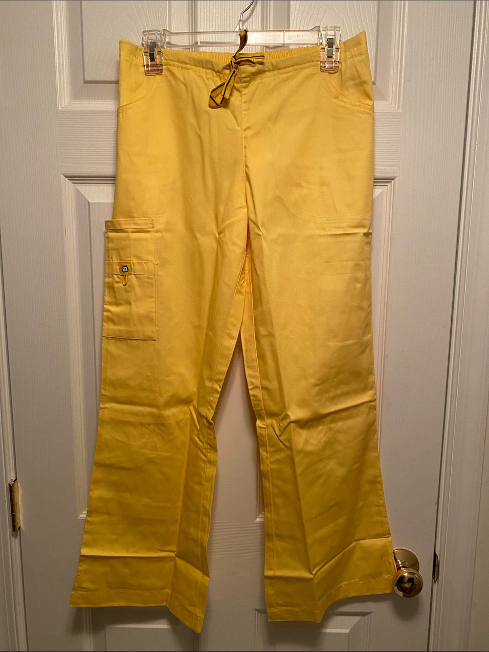 WonderWink Yellow Women’s Scrub Pants…size S Petite